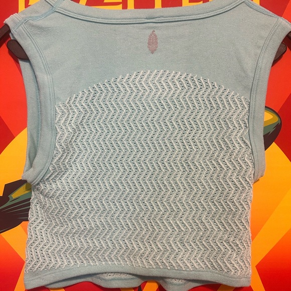 NWOT Free People Movement Free Throw Textured Muscle Tank - Picture 6 of 8
